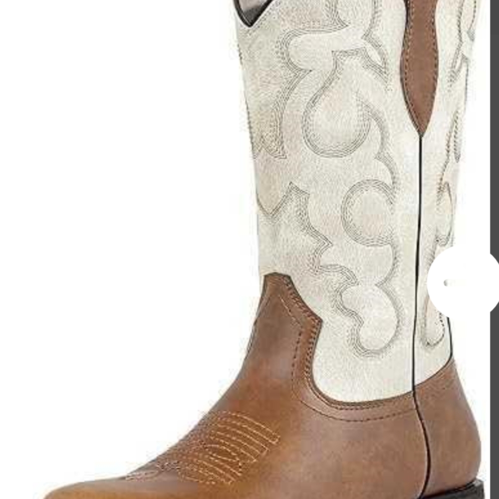 Women's 2 Tone Western Cowboy Boots